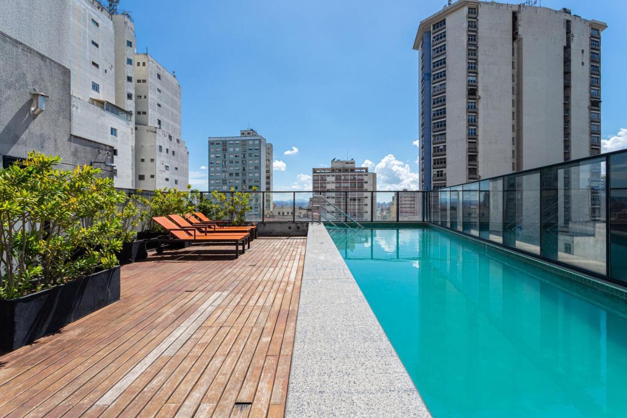 Ferienwohnung Aurora Paulistana A Passos Do Metro Republica São Paulo Exterior foto